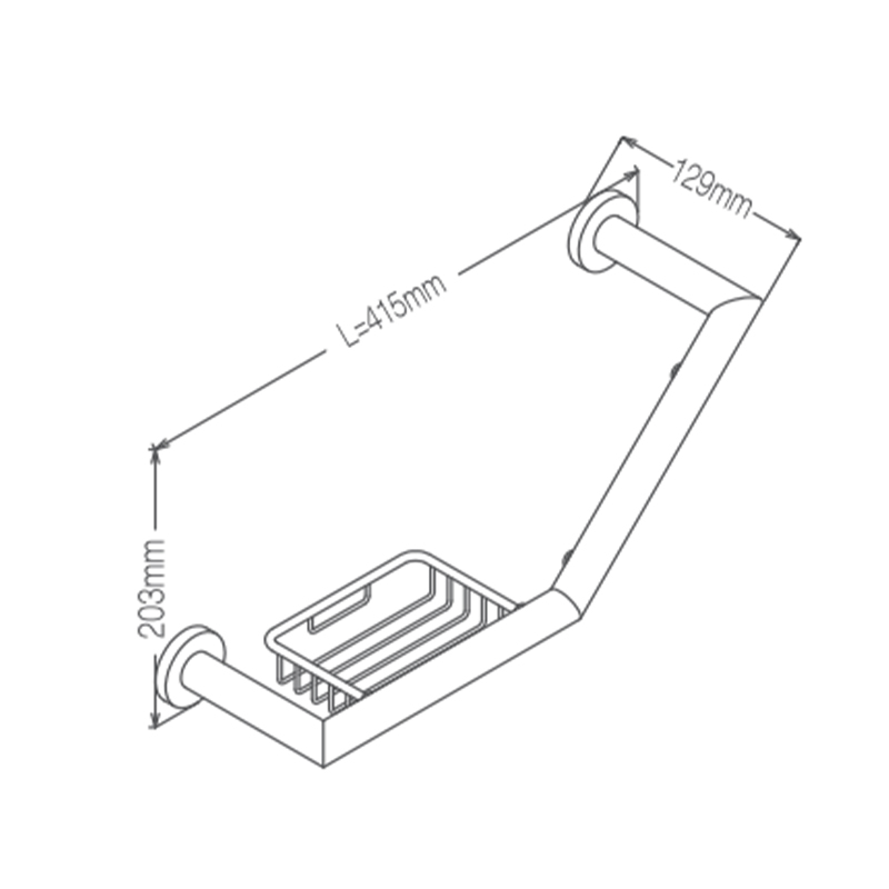 Hm925 swifthorse ducha barandilla bañera manija de soporte de Seguridad barandilla doblada barandilla de acero inoxidable para baño 