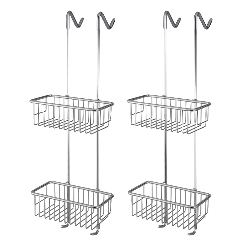 Fm9335 puerta Colgante del estante de almacenamiento del baño para colocar bolas de baño, jabón y artículos de aseo adecuados para la cocina del baño 