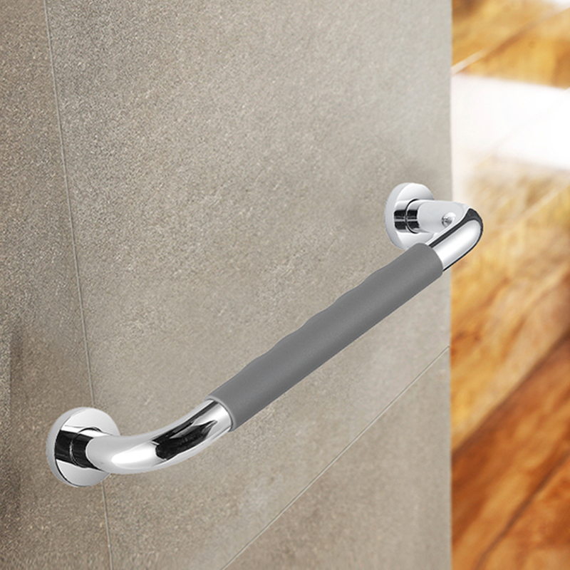 Hm91s mango de Seguridad lateral de esquina de acero inoxidable escalera para discapacitados reposabrazos de apoyo para baños, adecuado para baños de bañera y ducha 