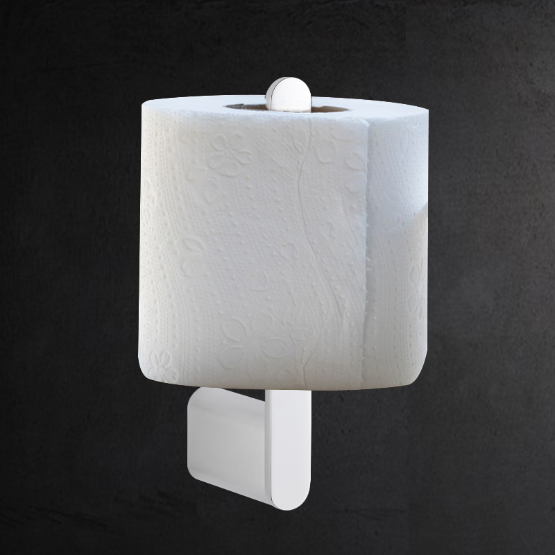 La artesanía de venta caliente de rollo de papel higiénico m711h mejor diseño del soporte de rollo de papel higiénico de pared metálica 